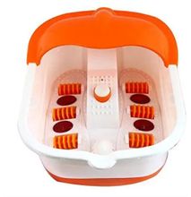Multipurpose Footbath Massager Foot spa Orange
